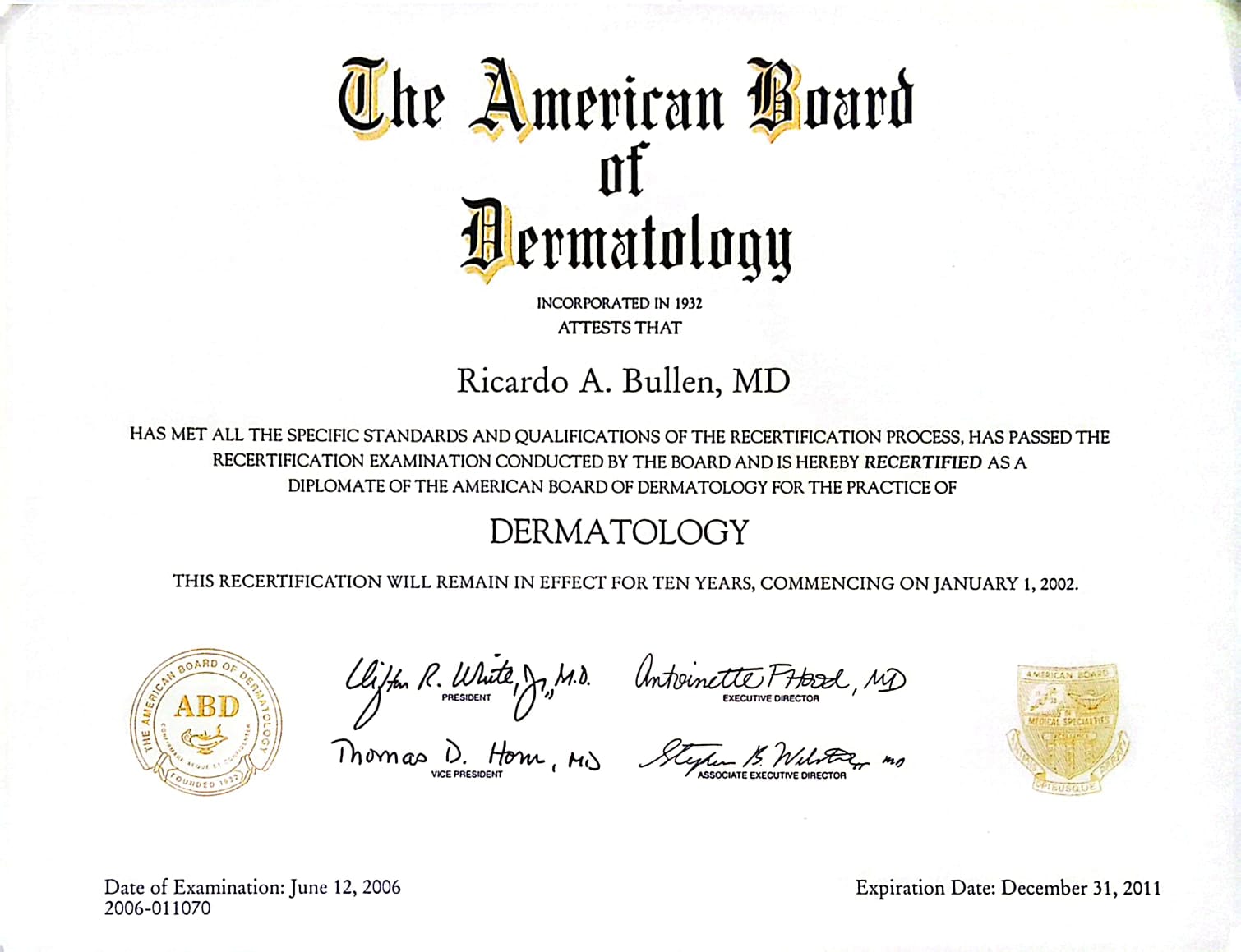 Certificado 15