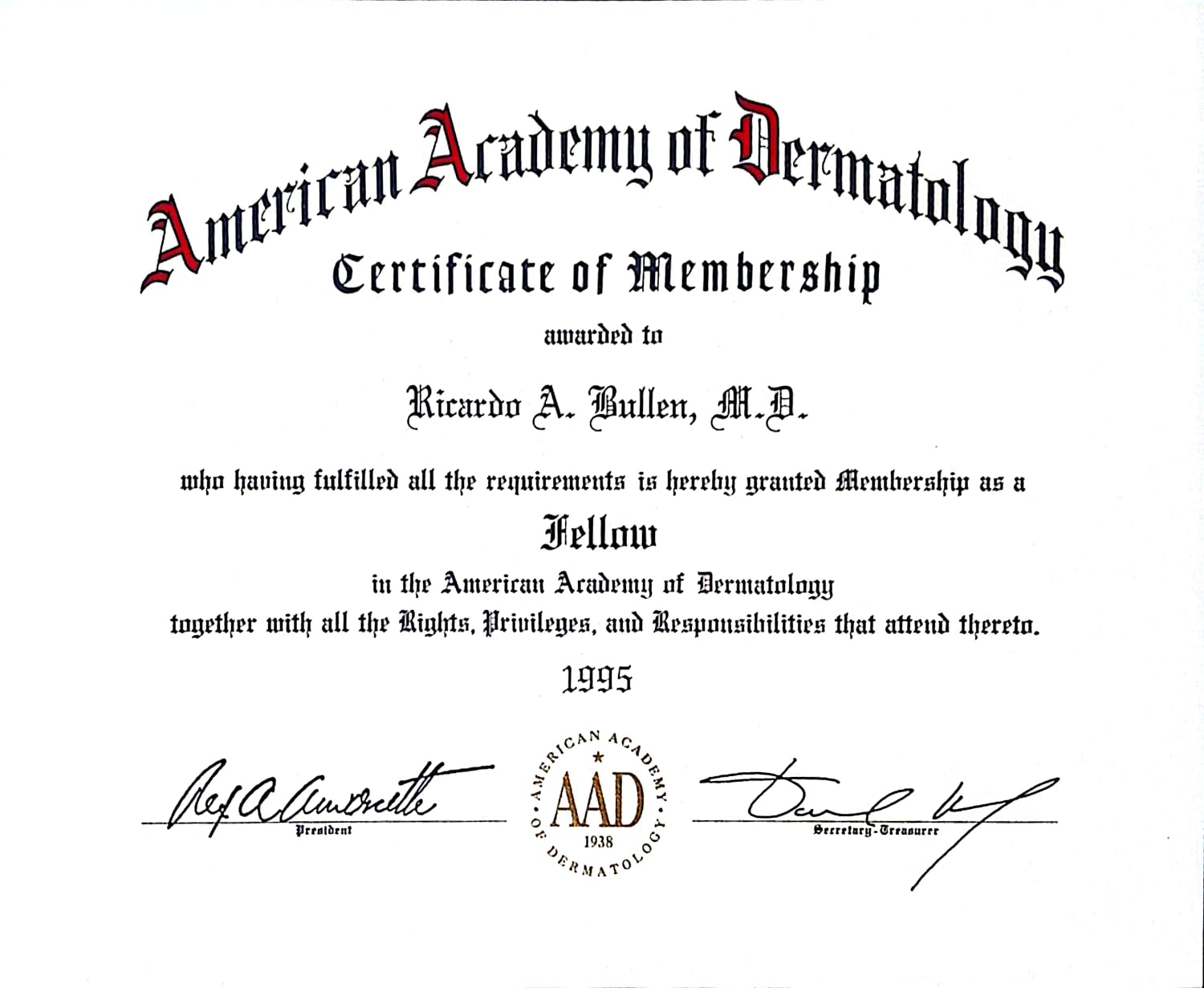 Certificado 19